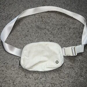 Lululemon Athletica Everywhere Belt Bag Bone Off White Crossbody Tote Fanny Pack